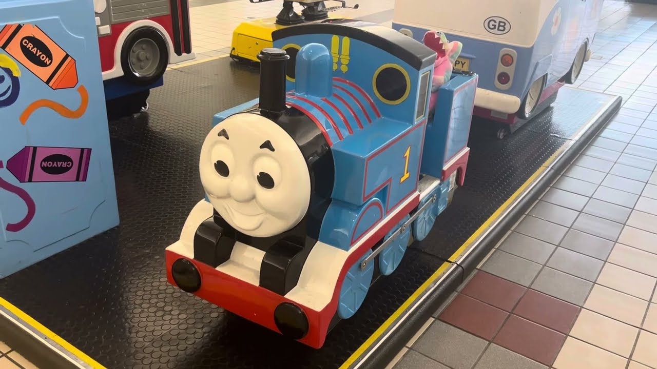 Jolly Roger 2006 Thomas the tank engine kiddie ride at liberty tree mall (now gone)