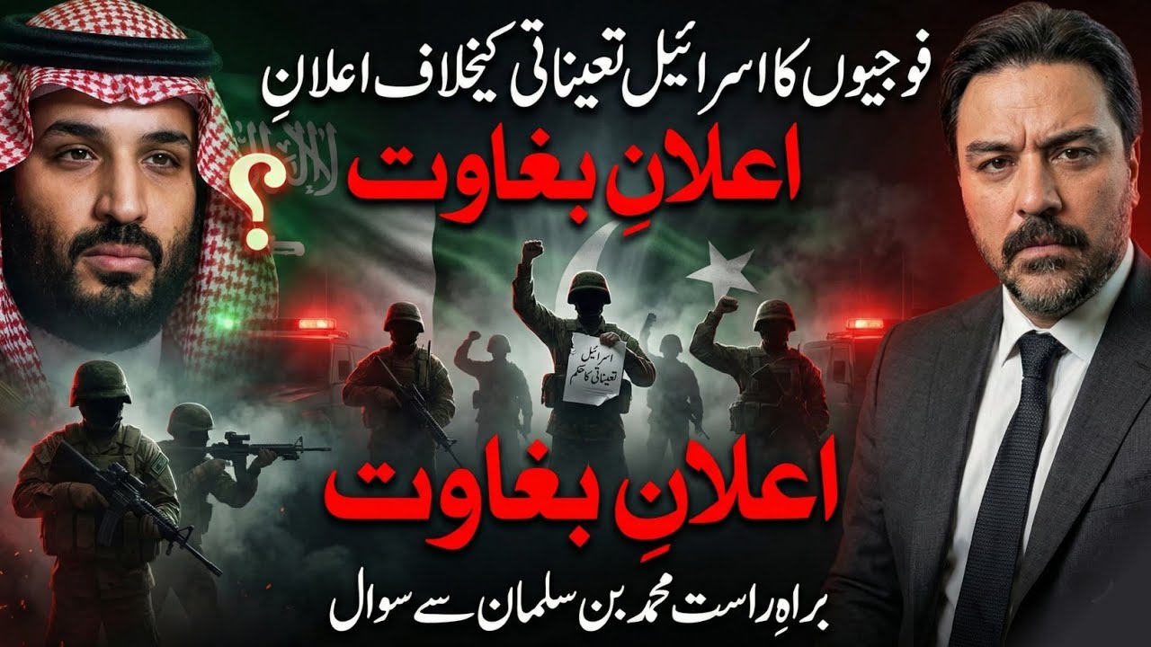 Breaking | Fouji Baabay Bol Uthay | Israel Tasleem Karnay Say Inkaar | MBS sey Demand | Adil Raja