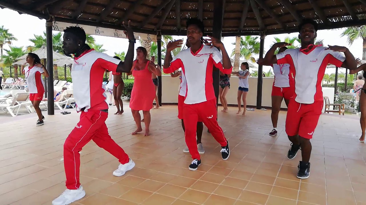 Animação Riu Karamboa Ilha da Boa Vista Cabo  Verde