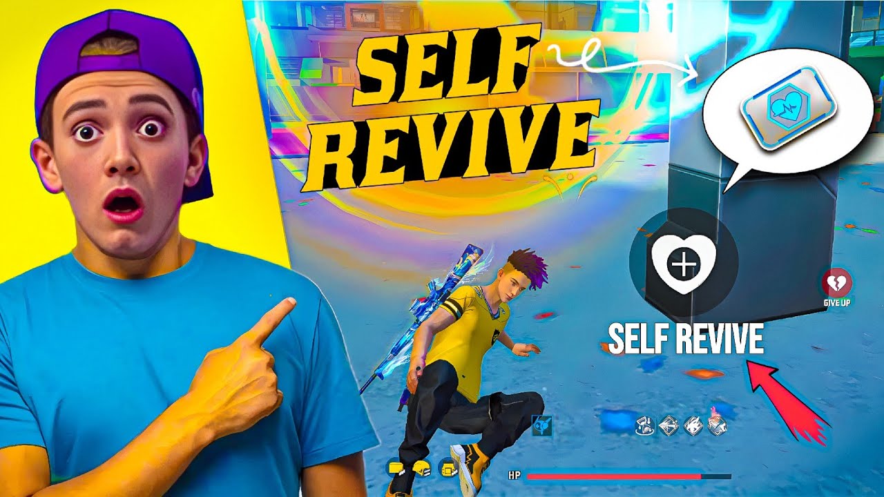 New Self Revive Trick & New Secret Hidden Place In Free Fire 🤓 Nalla Free Fire