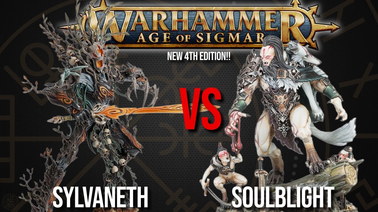Sylvaneth Vs Soulblight Gravelords  - Warhammer AoS 4th Edition
