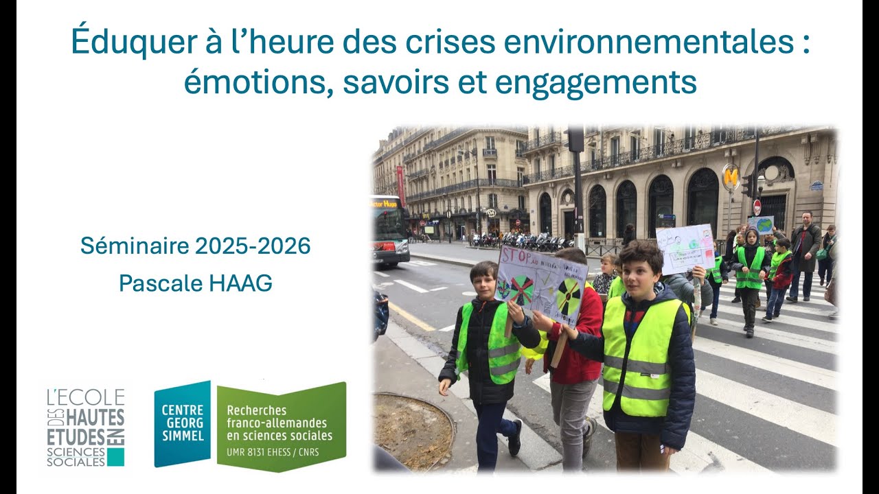 Séminaire EHESS 