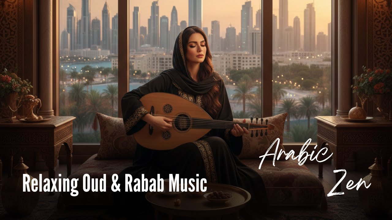 Arabic Zen Music 🌿 Rabab & Oud Meditation | Traditional Arabic Percussion Healing Sounds