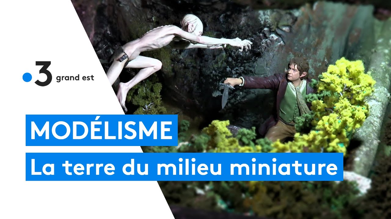 L'univers du Seigneur des anneaux en miniature, reproduit par un modéliste passionné