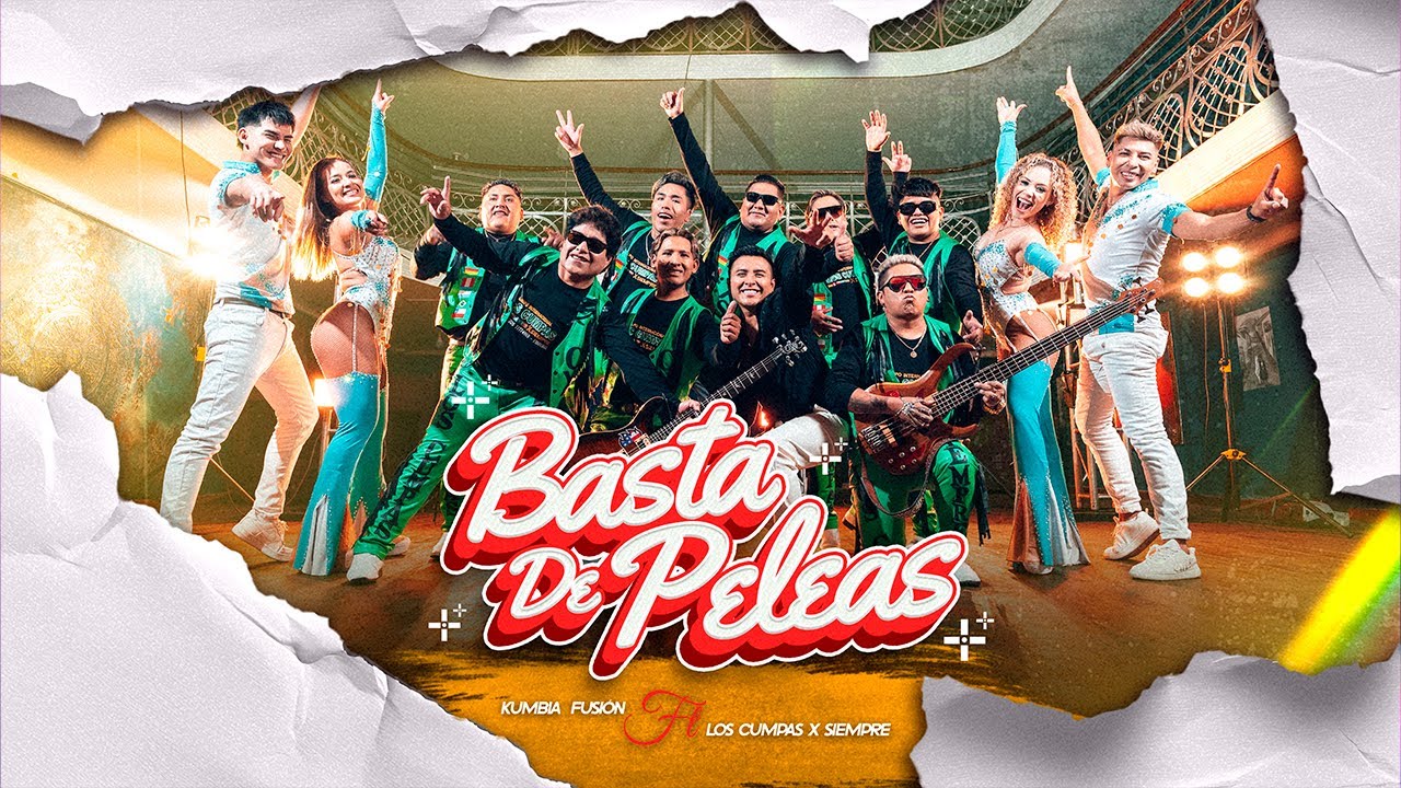 KUMBIA FUSIÓN FT LOS CUMPAS - BASTA DE PELEAS 4K / CUMBIA SUREÑA 2026 