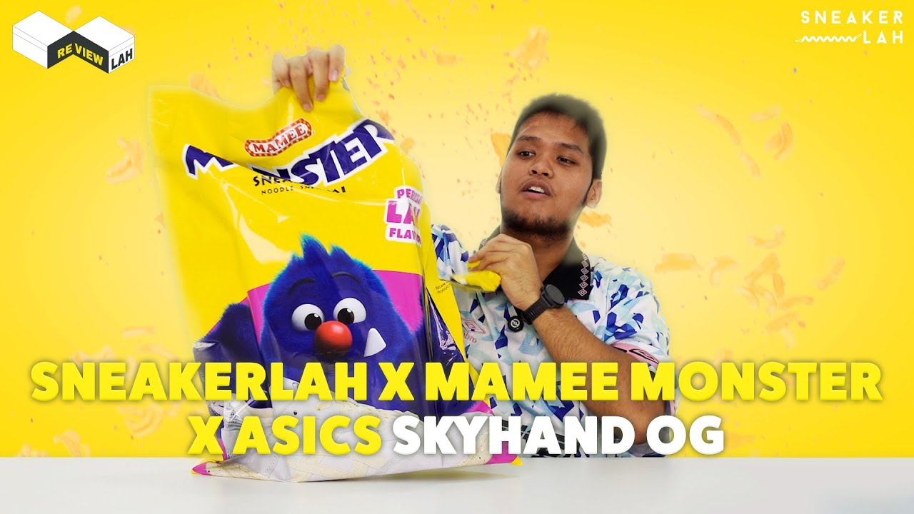 ReviewLAH | SneakerLAH x Mamee Monster x Asics Skyhand OG