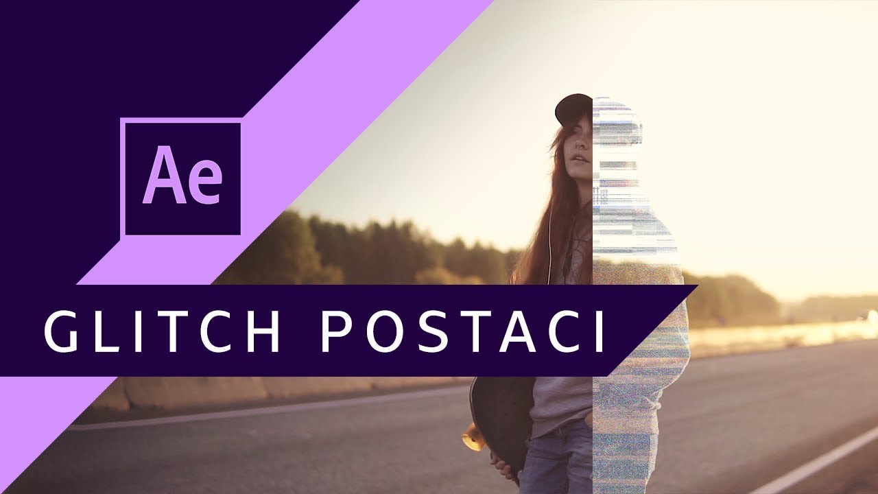 Jak zrobić Glitch samej Postaci? ▪ After Effects #67 | Poradnik ▪ Tutorial