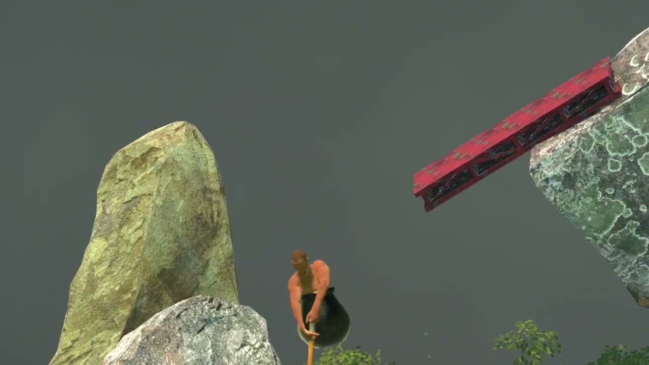 Getting Over It With Bennett Foddy - Part 1