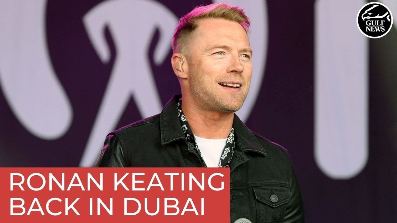 Irish singer Ronan Keating can’t wait to get back on stage in Dubai