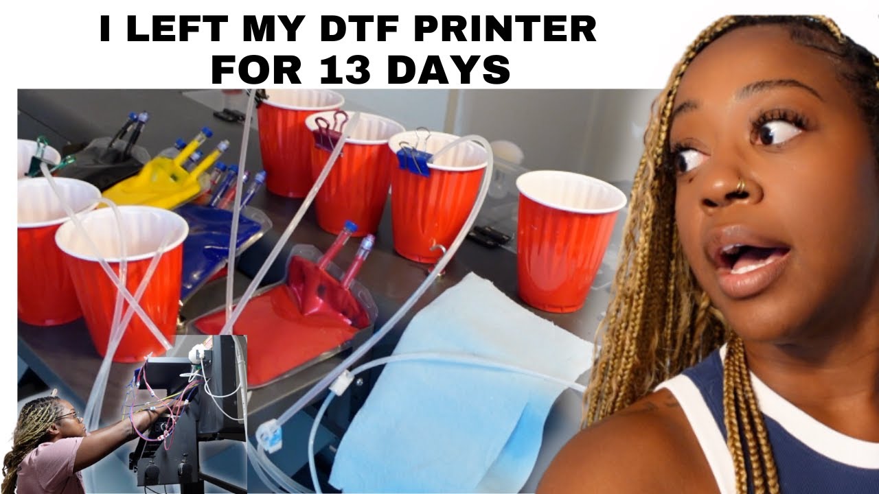 best dtf printer for small business, custom shirt orders, momprenuer vlog
