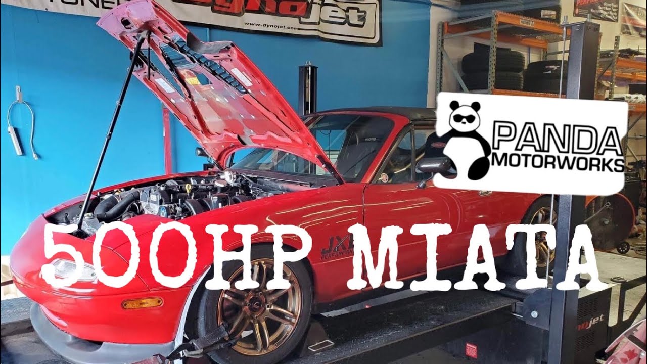 EcoBoost Swapped Miata is back from the DYNO