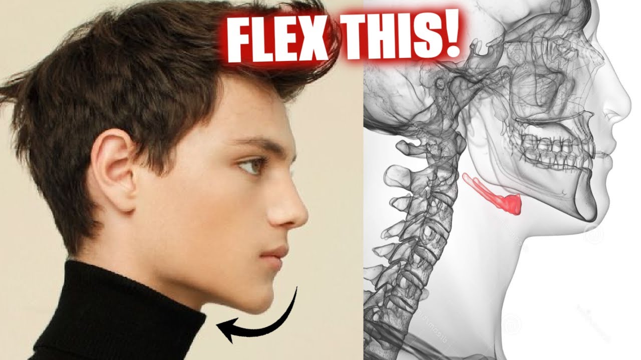 How Models Get Sharp Jawlines (Train This Muscle)