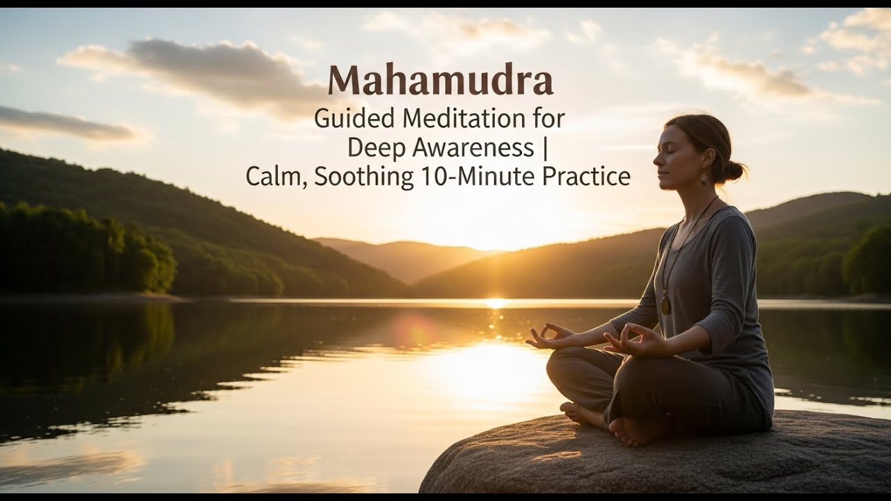 ✨Mahamudra Guided Meditation for Deep Awareness | Calm, Soothing 10-Minute Practice