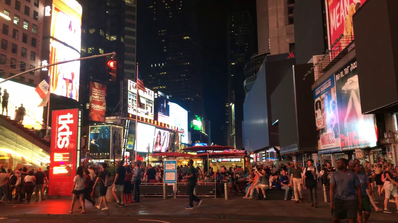 LIVE Blackout NYC Time's Square