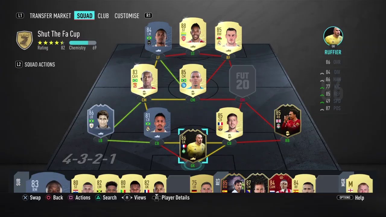 FIFA 20 Division Rivals Rewards - Div 4 rank 1