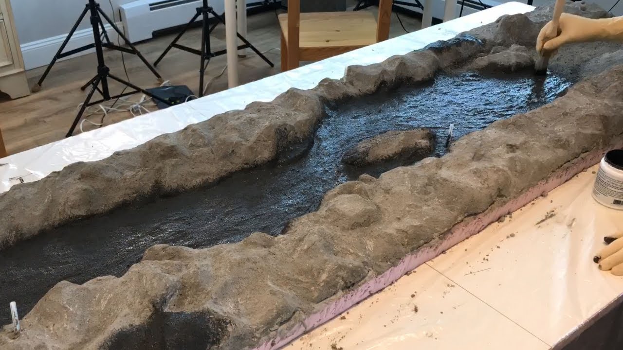 DIY Waterfall Fountain- I made an indoor water fountain for my bathroom