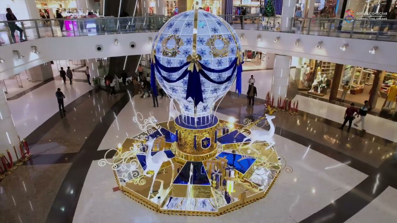 Christmas 2025 Highlights 🎄 | Hot Air Balloon Festive Installation