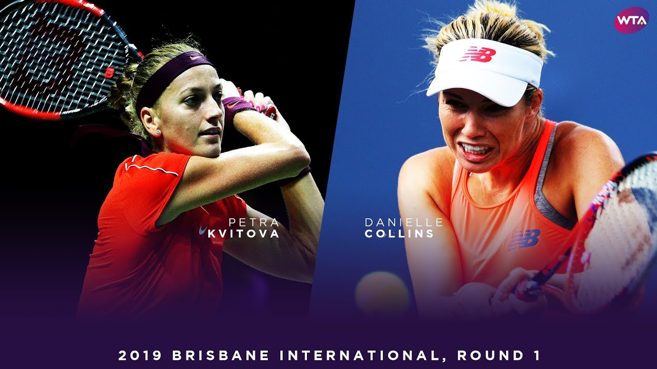 Petra Kvitova vs. Danielle Collins | 2019 Brisbane International First Round | WTA Highlights