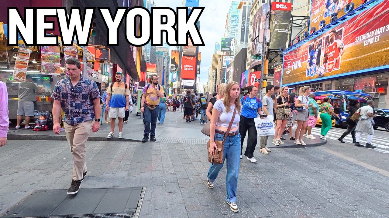 🗽  New York City Midtown Manhattan Walk!