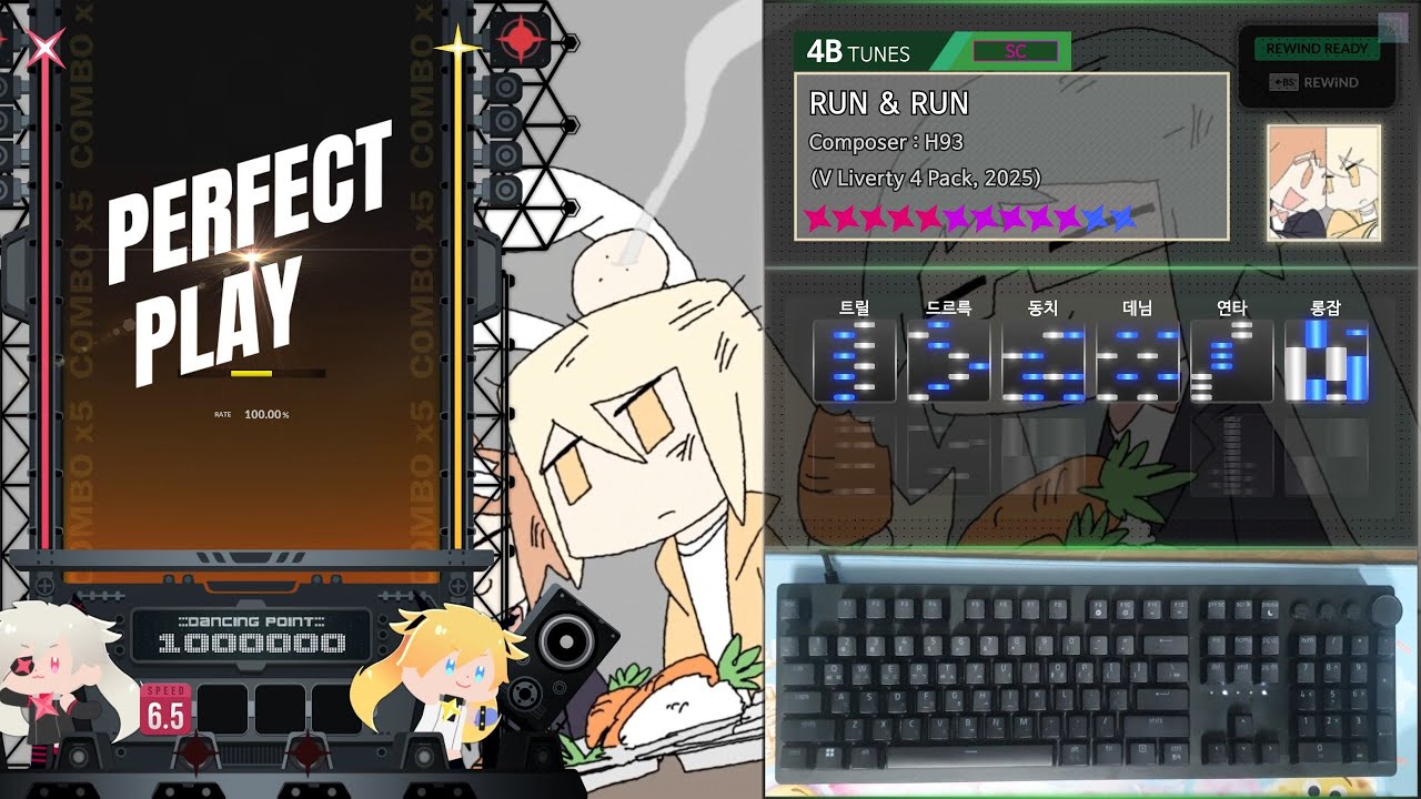 [DJMAX RESPECT V] RUN & RUN | 4B SC | SC★12