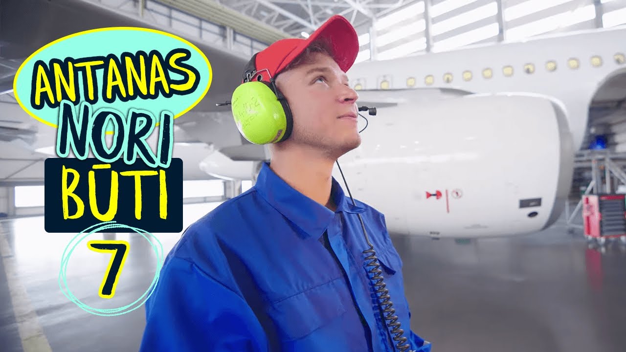 ANTANAS J NORI BŪTI AVIACIJOS MECHANIKAS || Laisvės TV X