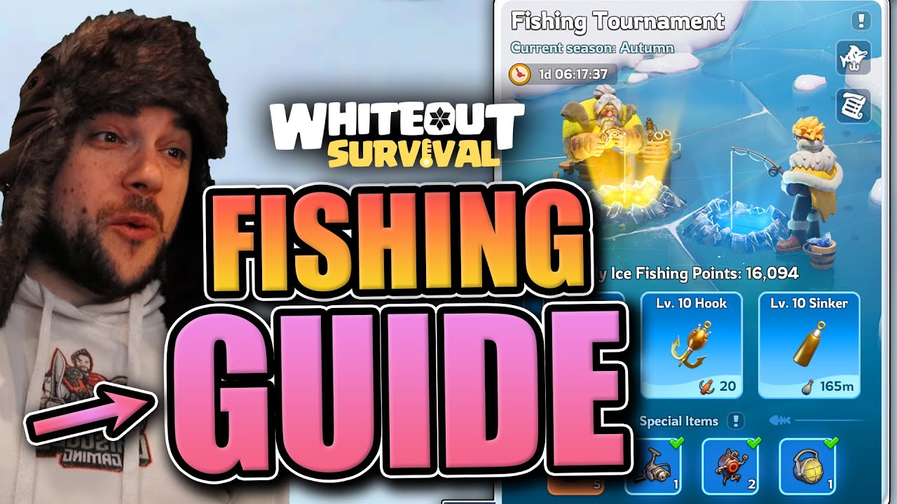 Get more rewards! [Fishing Tournament Guide] Whiteout Survival New Player tips