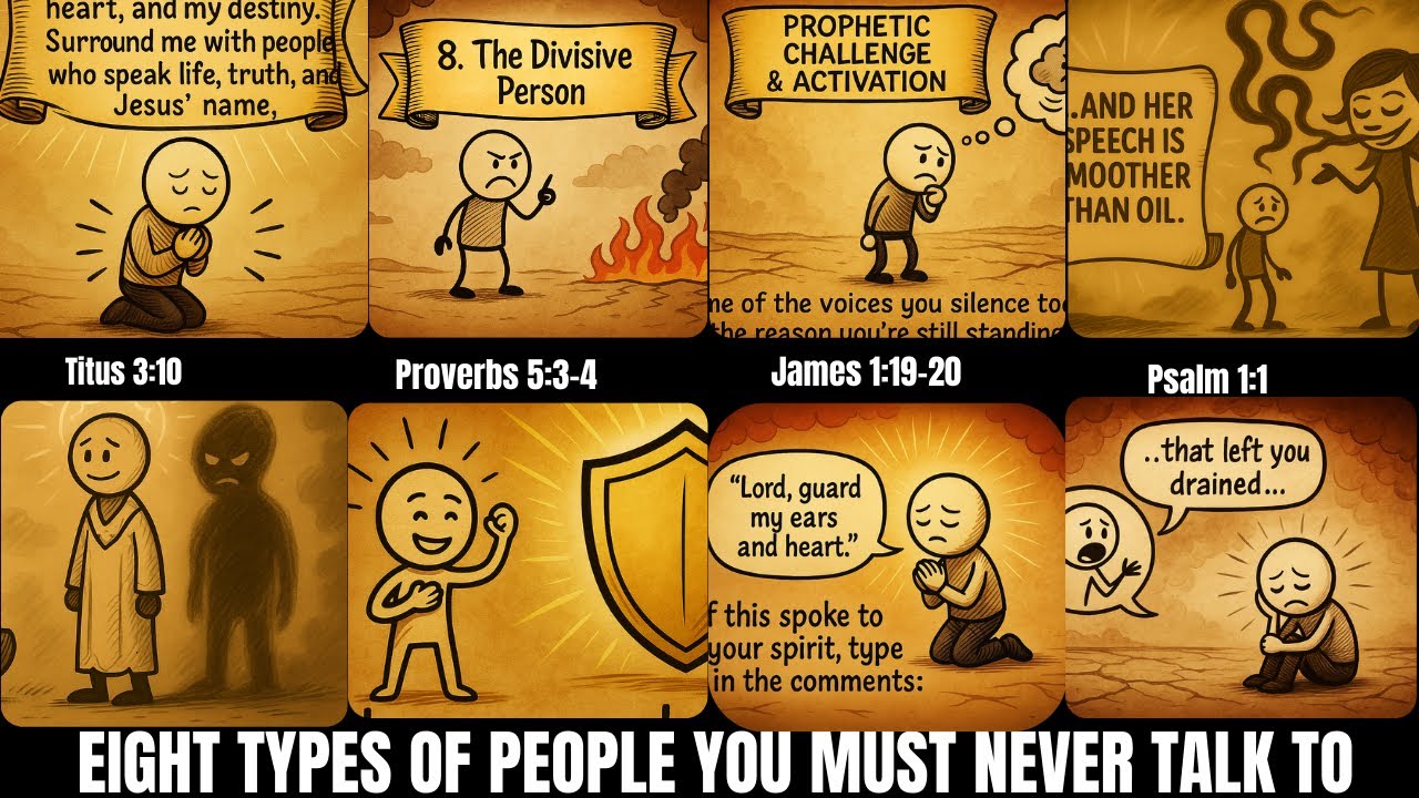 God's Warning: 8 Types Of People You Must Never Talk To