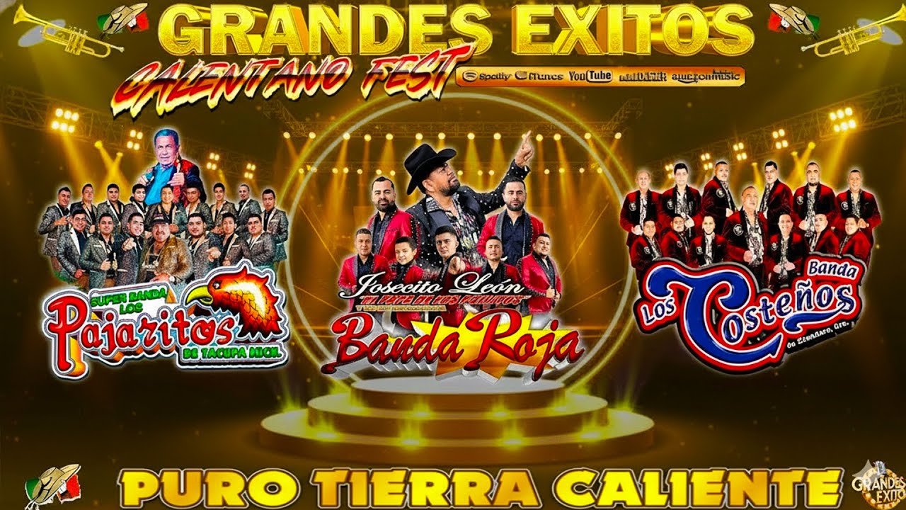 Calentano Tierra Caliente Mix 💥 Banda Roja ft Los Pajaritos De Tacupa ft Banda Los Costeños