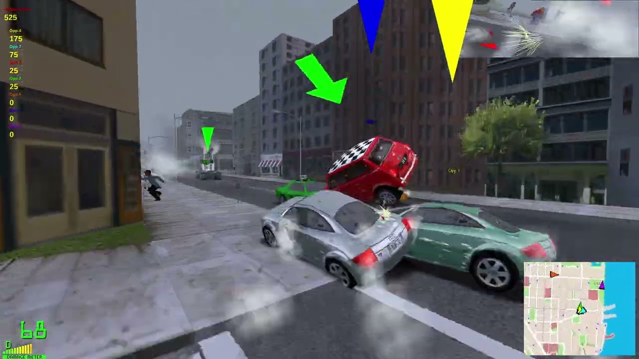 Midtown Madness 2 - San Fransisco  Cops & Robbers Free-For-All