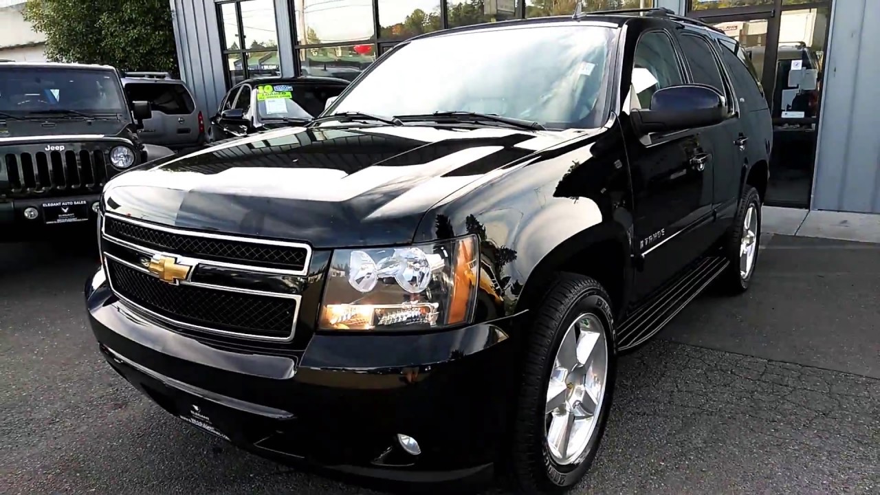 Chevrolet Tahoe LTZ 2007 года, кожаный салон, навигация, камера заднего вида, люк #FraziersFriends