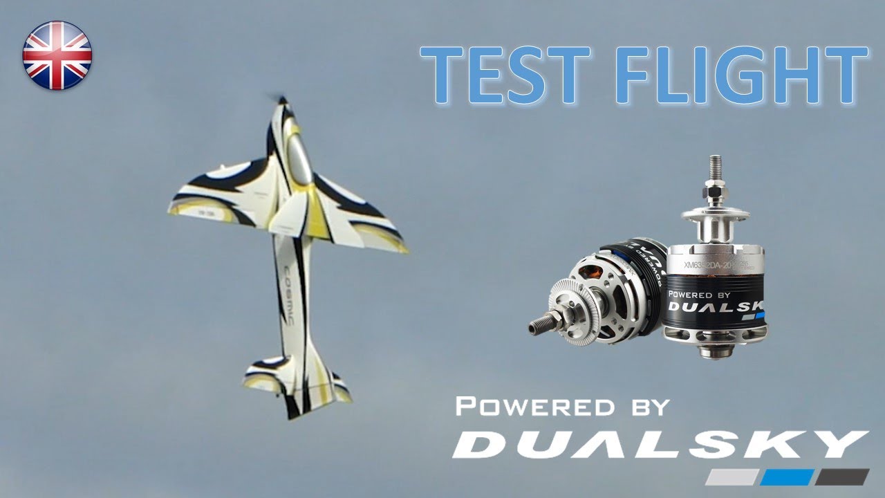 New Dualsky Motor for F3A - Part 2: Test Flight