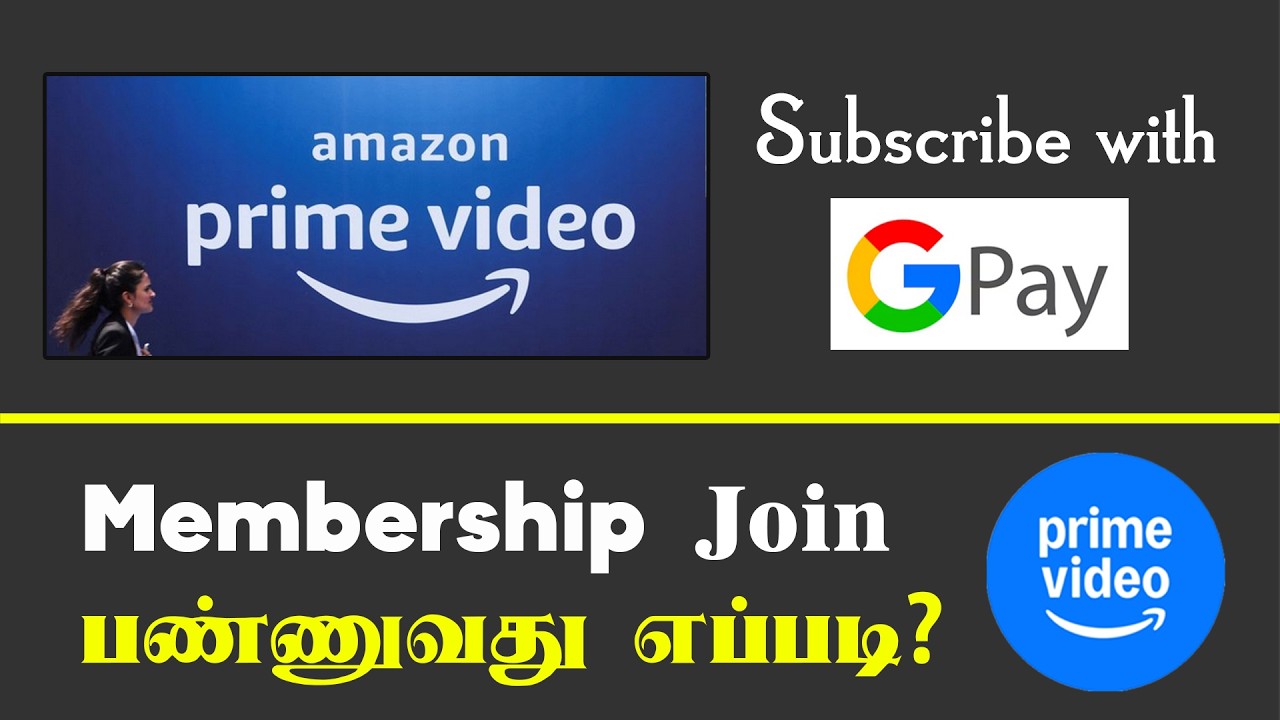 How to Subscribe Amazon Prime Video in Tamil | Prime Video Recharge in Tamil