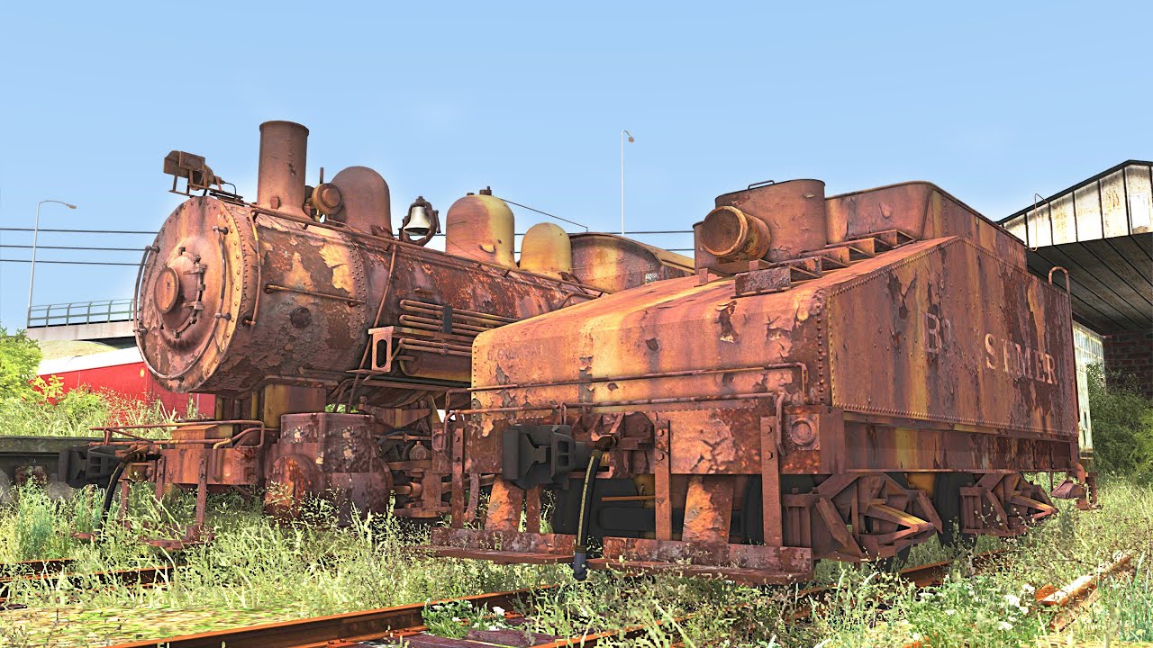 0-6-0 Steam Locomotive Abandoned!