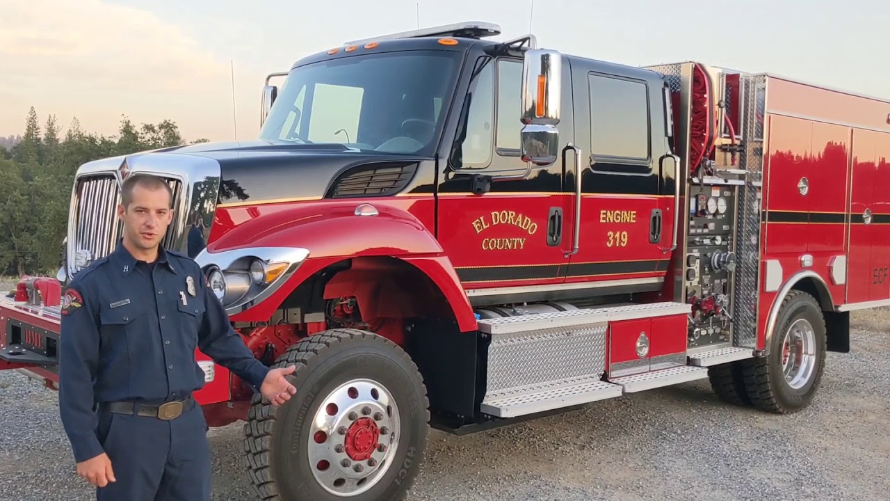 New Fire Engine Rolls Into Pleasant Valley, CA