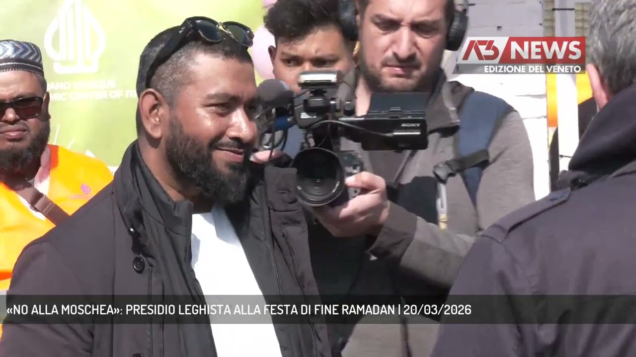 «NO ALLA MOSCHEA»: PRESIDIO LEGHISTA ALLA FESTA DI FINE RAMADAN | 20/03/2026