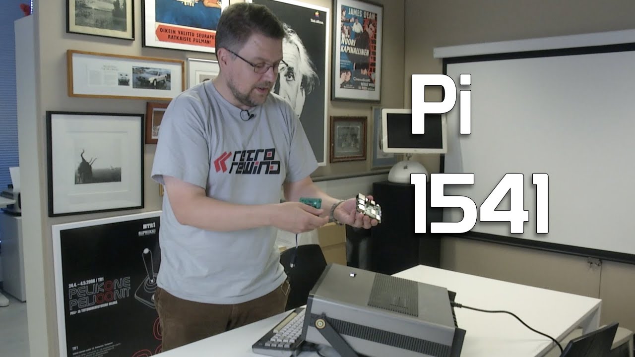 V2.fi uusretroili: Pi1541 korvaa C64:n levyaseman