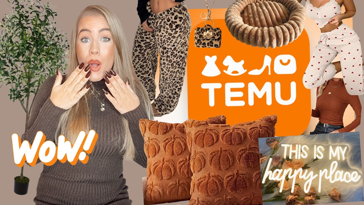 XXL 200&euro; TEMU HAUL 😍 Beauty, Kleidung, Haushalt & Dekoration | 100&euro; Gutschein 🎁 Mich&egrave;le Schmidt