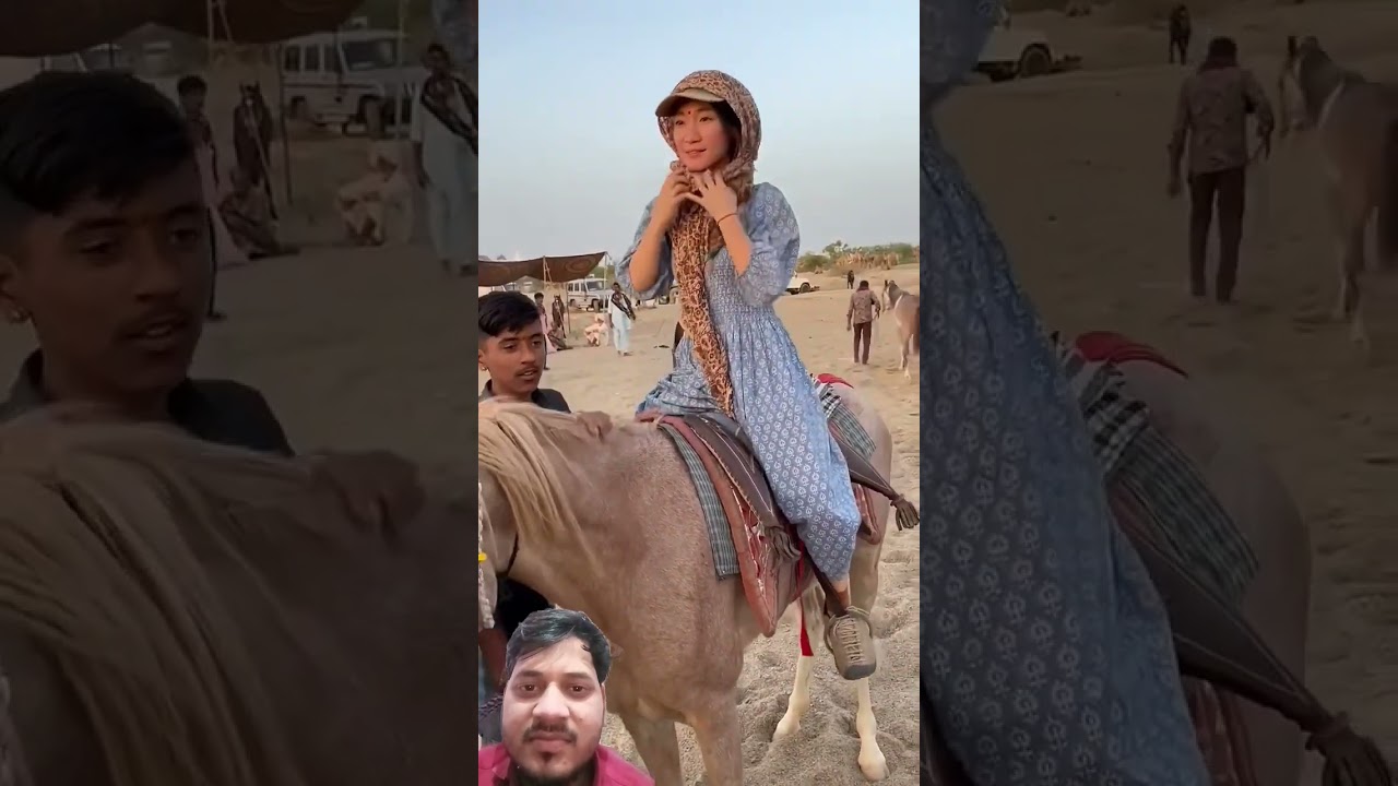 Foreign Tourists Riding Horses in Rajasthan Rajasthani tourism 🐎 