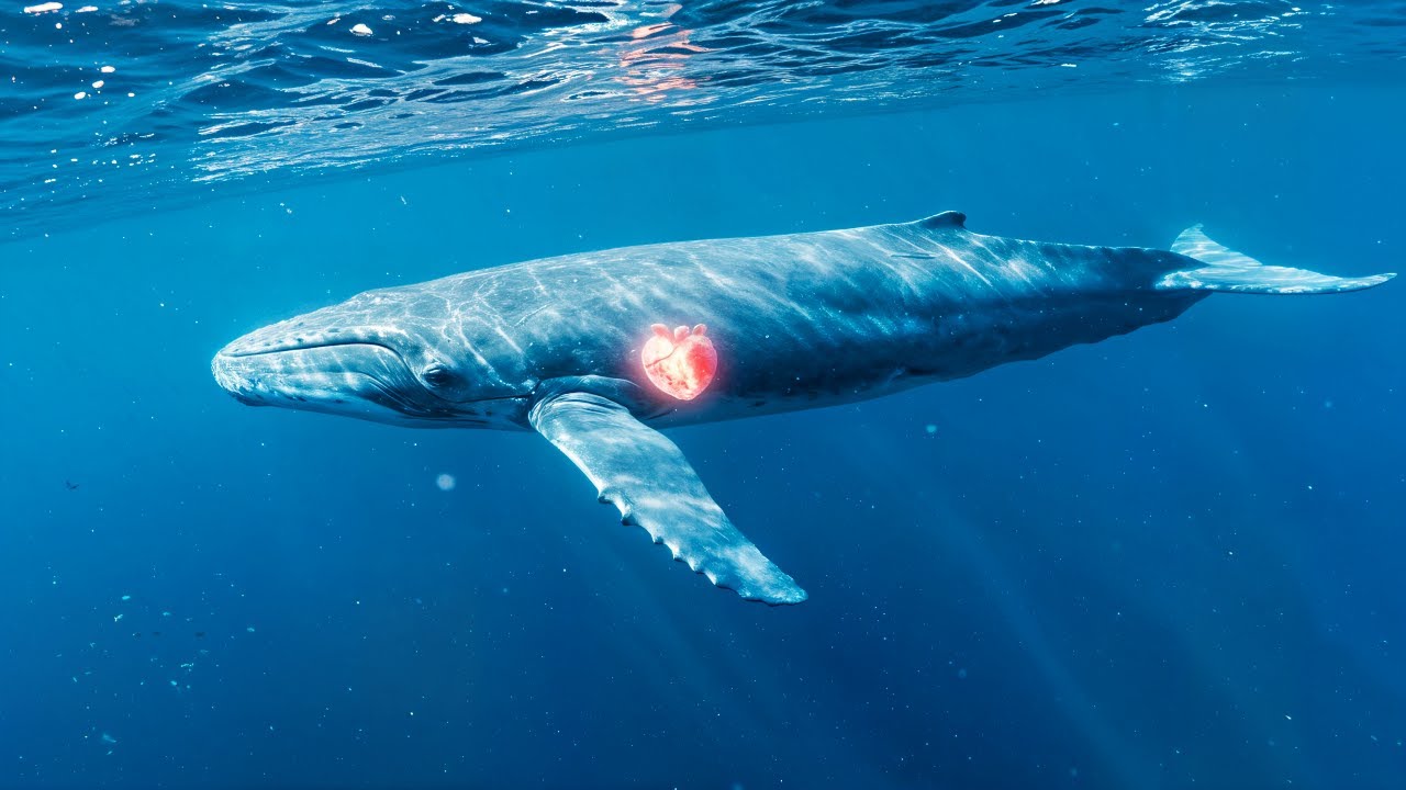 The Majestic Heart of the Blue Whale: Nature's Giant