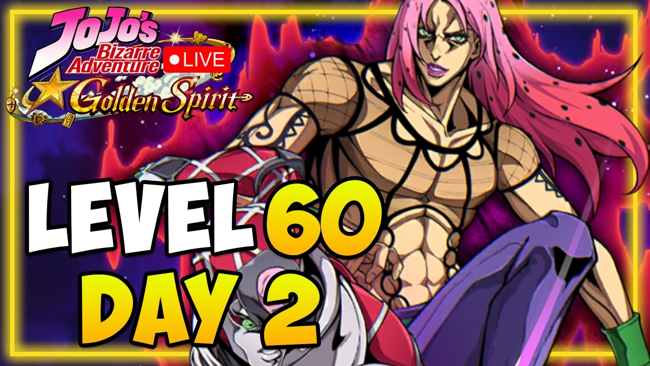 🔴LEVEL 60 & more - DAY 13 I Help & Q&A I JOJO Golden Spirit