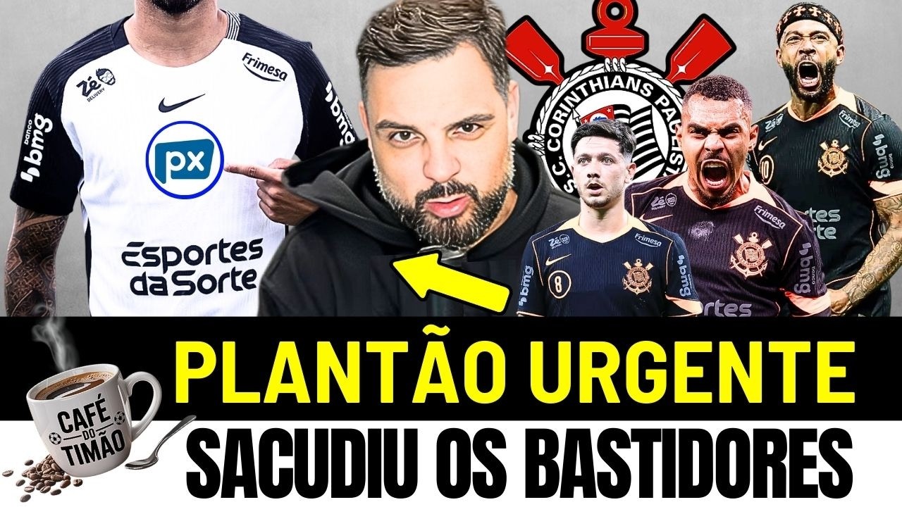 CORINTHIANS Bateu o MARTELO! Super PATROCINIO de tirar o CHAP&Eacute;U
