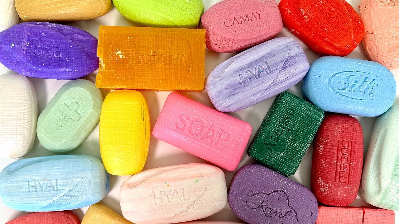 ASMR Cutting Soap Cubes #4 立方体石鹸のカット | ASMR Soap.