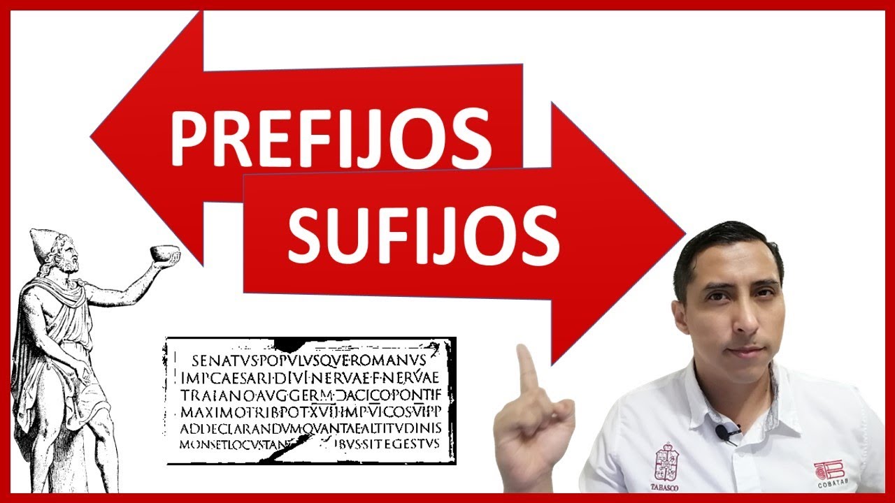 Prefijos y Sufijos, Griegos y Latinos