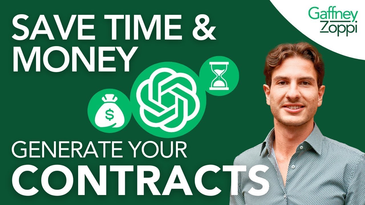 How To Write a Contract Using ChatGPT Tutorial | NOT Legally Binding?