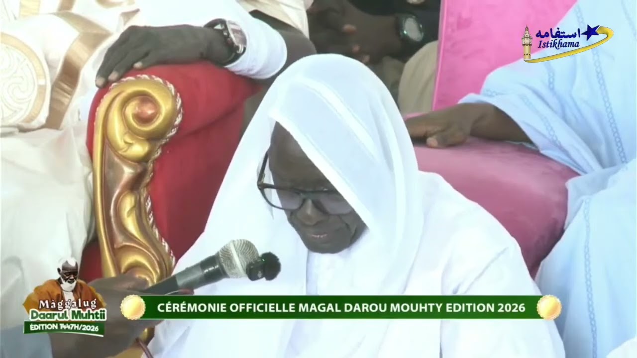 Cérémonie Officielle Magal Darou Mouhty 2026 | Allocution Serigne Bassirou Mbacké Ab Khoudoss