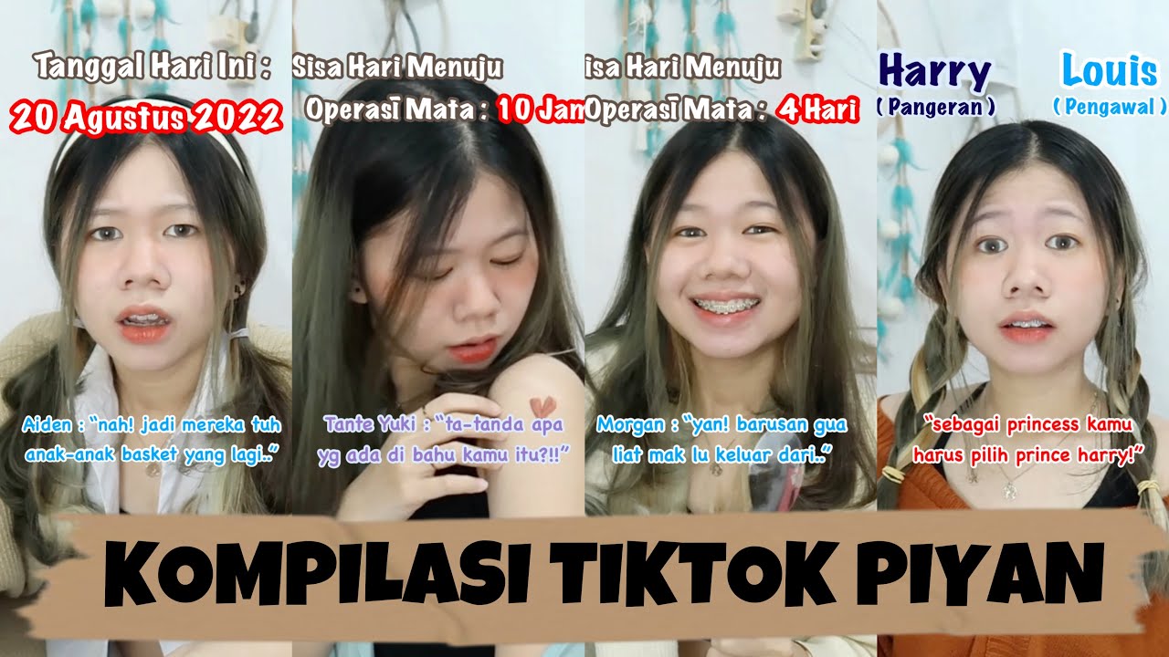 KOMPILASI VIDEO TIKTOK PIYAN (April II)- Kentang Idaman 2022