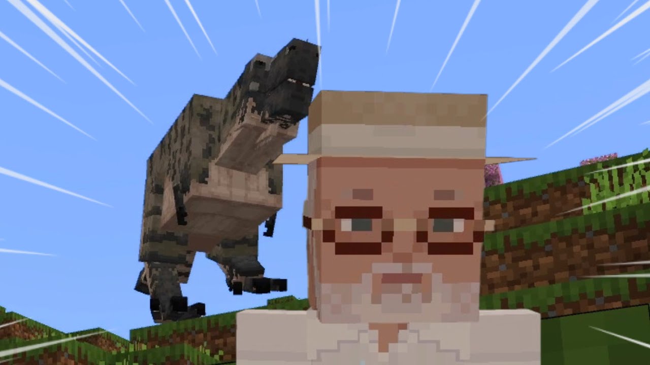 Just Playing Minecraft Dinosaurs! (Dinosaur Era Addon)