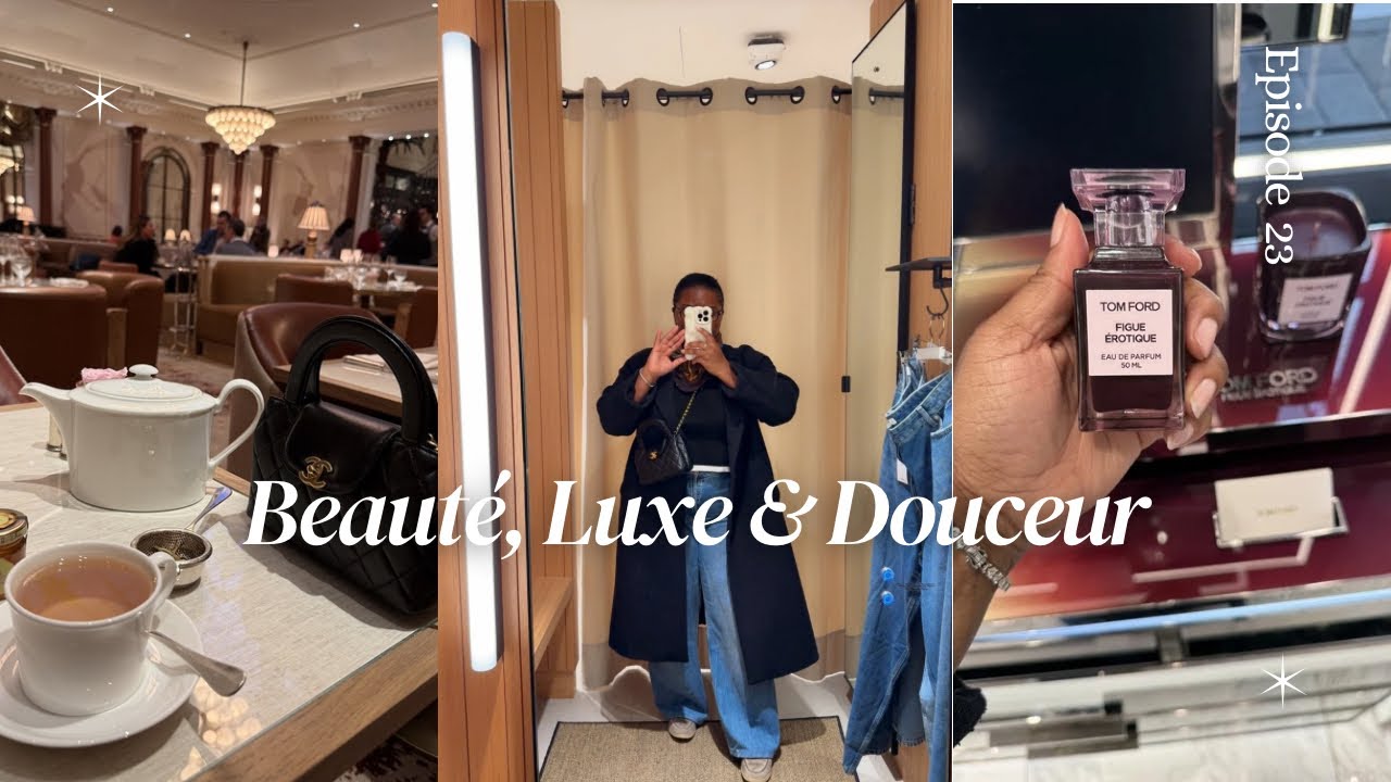 Soft Vlog | Être l’énergie que tu veux attirer+solo date+denim shopping + Luxury beauty Haul|Dilaam