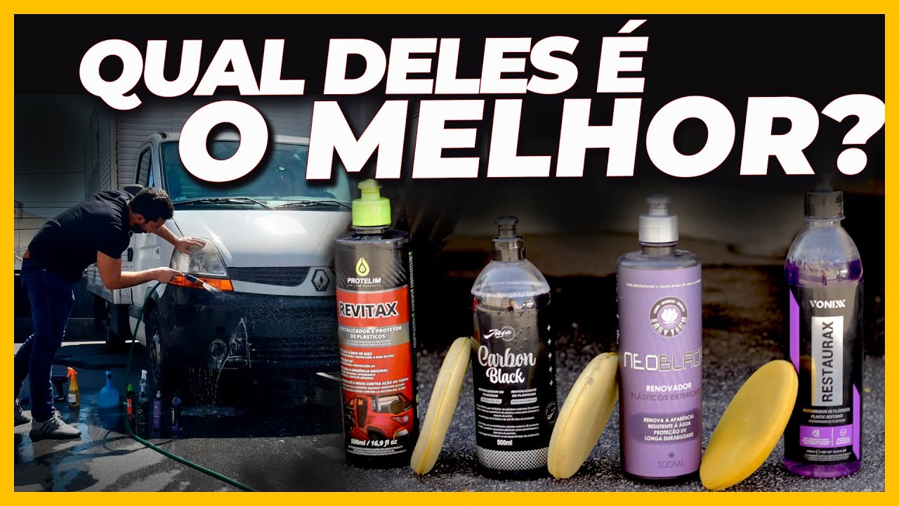 Comparamos: Revitax - Restaurax - Neo Black - Carbon Black! Quem ganhou?