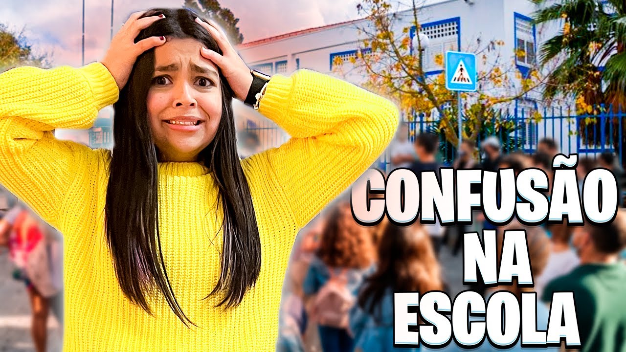 HOJE FOI DIA DE CONFUSÃO NA MINHA ESCOLA!😒